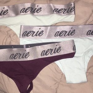 NWOT Aerie AE Panties - 2 thong 1 cheeky